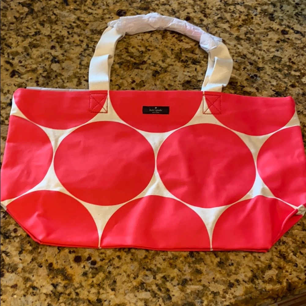 Kate spade canvas tote